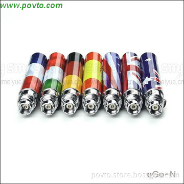 ego/510 flag battery 2014 ego-N vaporizer Ego-N e cig from SMY